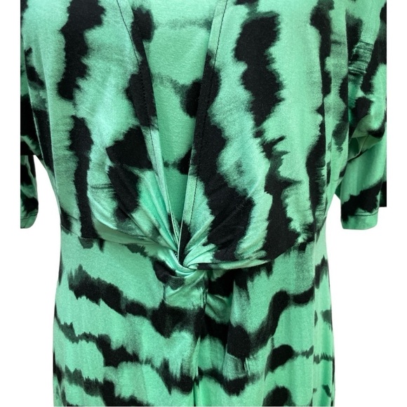 Belle Gray dress by Lisa Rinna, Green and Black tie dye design size M - Picture 7 of 12